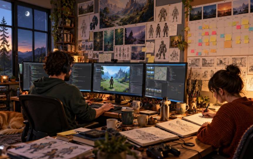 How Can Beginners Finish an Indie Game Faster