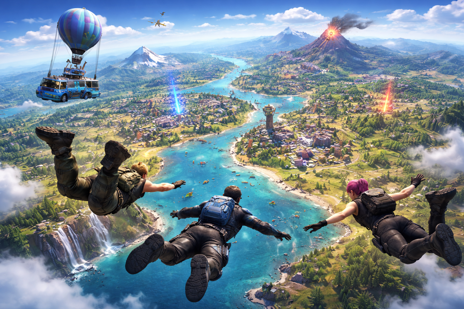 Map & Landing Tips for Fortnite Beginners