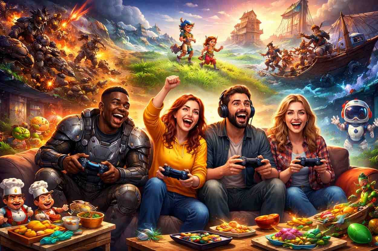 Best Co-Op Games for Friends Online