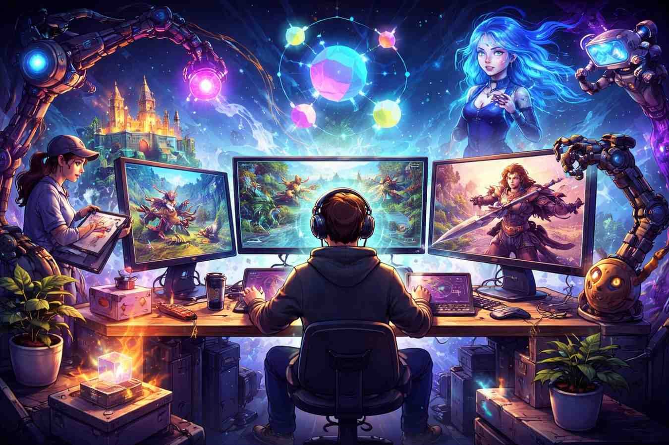 The Best AI Tools for Indie Game Developers