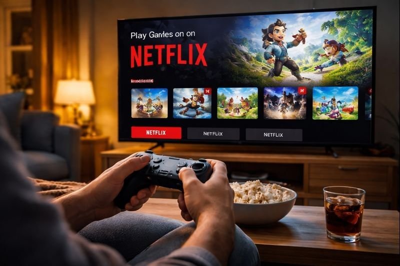 Playing Games Directly Through Netflix