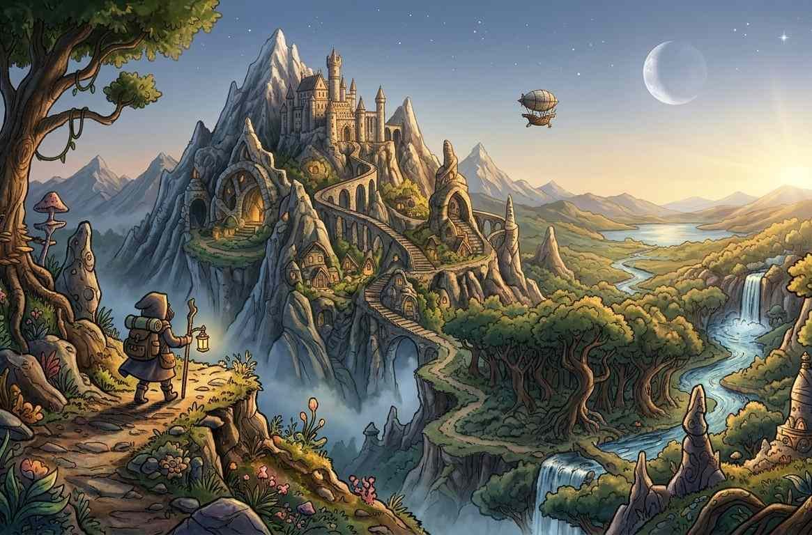 Cozy Grove: Best for Whimsical Illustrated Worlds