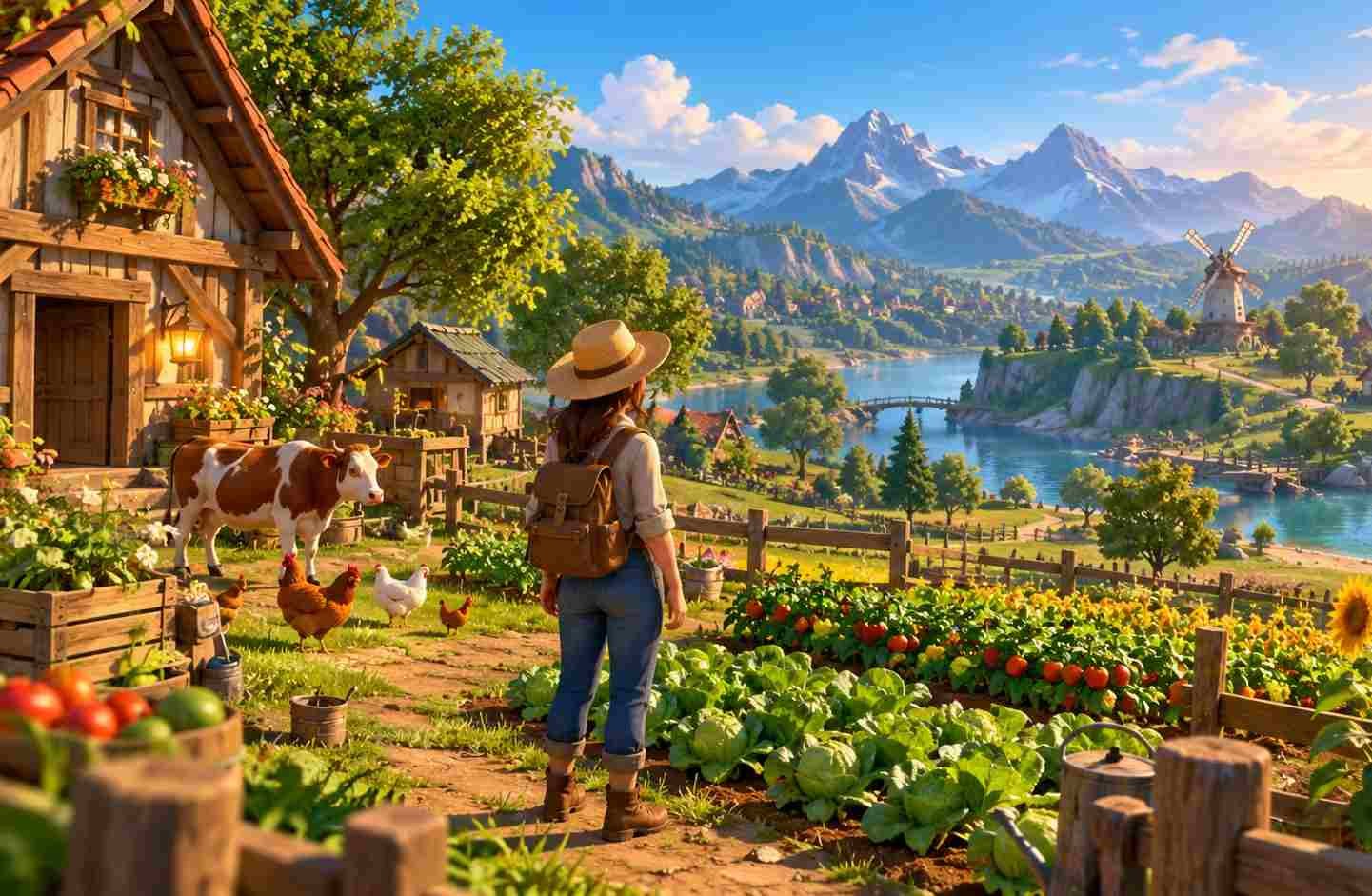 Indie Games With Farming and Crafting