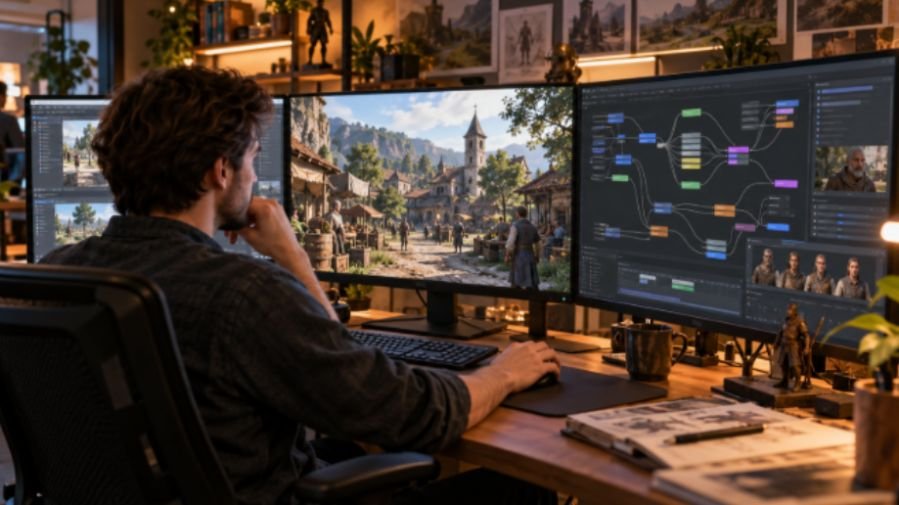 How Autonomous Agent Architectures Build Emergent Gameplay